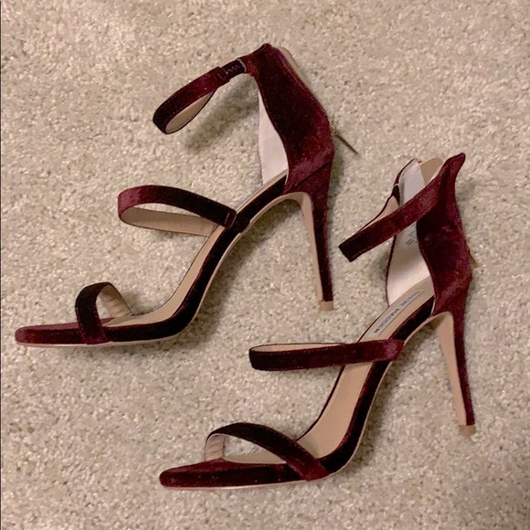 Steve Madden Shoes - Wine Strap Heels